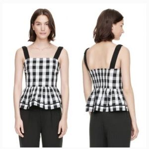 kate spade peplum tank top ♠️